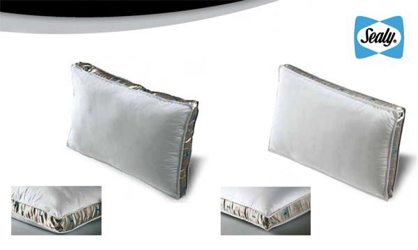 Guanciali "Excell" e "Response" Sealy - LIFE benessere del riposo - Caltanissetta